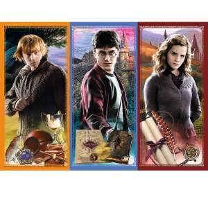 Trefl Harry Potter 200-teiliges Puzzle mit Ron Weasley, Harry Potter und Hermine Granger - Puzzle