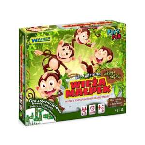 Play & Fun: Monkey Tower - Majomtorony társasjáték 55123552 