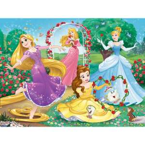 Puzzle Trefl Disney Princess 30 piese, cu Rapunzel, Belle, Cenușăreasa și Aurora - Trefl Puzzle
