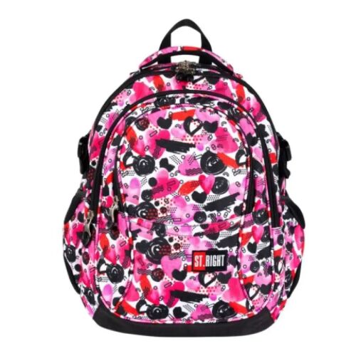 St.Right Hearts Iskolatáska - Ergonomikus - 40x28x18 cm 164450125 - Unipap