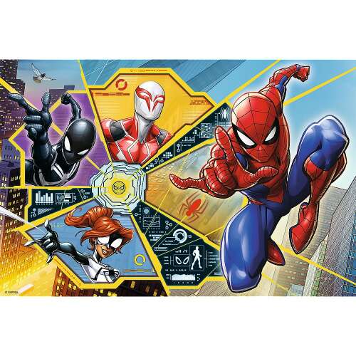 Trefl Spider-Man Puzzle mit Spider-Man, Spider-Gwen und Spider-Man 2099
