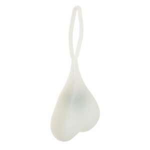 Vicces Funny Light Balls LED kerékpár hátsó lámpa, fehér, szív alakú, oldalnézet - EALMEU