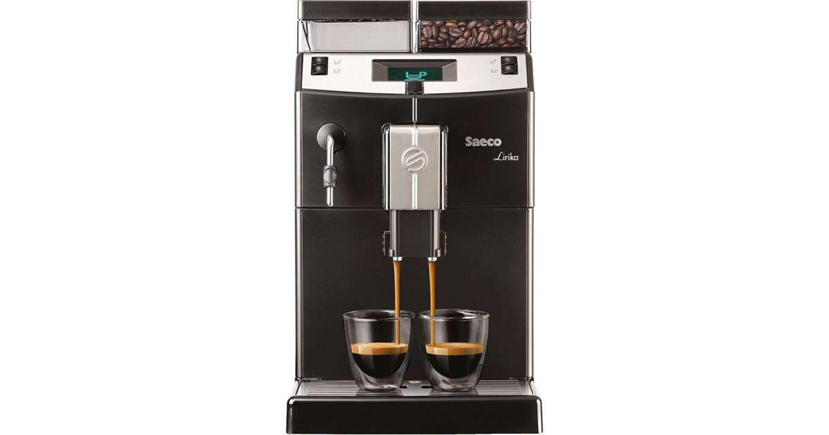 Saeco RI9851 Lirika OTC Automata Kávéfőző, Antracit | Pepita.hu