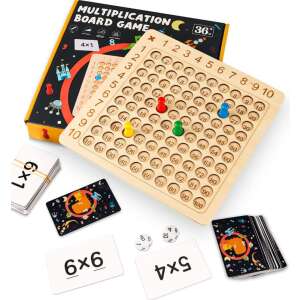 Montessori Matematikai Szorzótábla Fából 55171743 Fejlesztő játékok iskolásoknak
