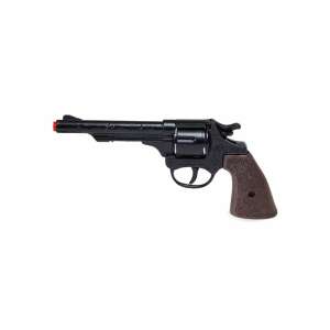 Pistol cu 8 focuri cowboy, metal turnat, jucărie, pistol, jucărie western, jucărie pentru copii, Gonher - Arme de jucărie, gloante
