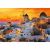Completed Trefl Santorini Sunset 1500-Piece Jigsaw Puzzle