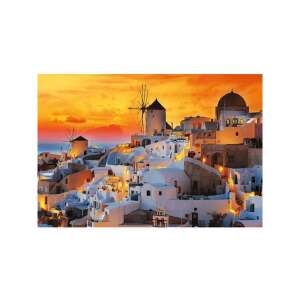 Trefl Prime UFT 1500 darabos kirakós, Romantikus naplemente, Oia, Santorini - Trefl Puzzle