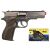 Realistic Gohner Toy Gun - Metal Police Pistol with Red Tip