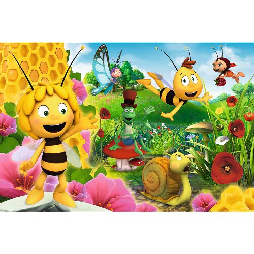 Trefl Maja the Bee Maxi Puzzle 24 pieces, finished puzzle image