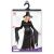 Widmann Witch Costume packaging - Black dress, belt, and hat