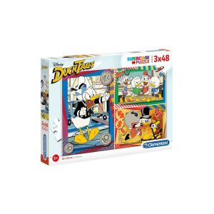 Clementoni Disney DuckTales Super Color Puzzle, 3 x 48 Teile, Box - Clementoni Puzzle