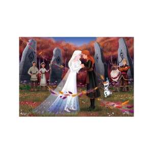 Frozen II 104-teiliges Puzzle mit Elsa und Anna in einer magischen Waldszene - Puzzle