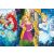 Disney Hercegnők Ariel, Aranyhaj és Hamupipőke 60 darabos puzzle