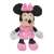 Minnie Mouse plush toy, 20 cm, pink dress, white polka dots, Disney
