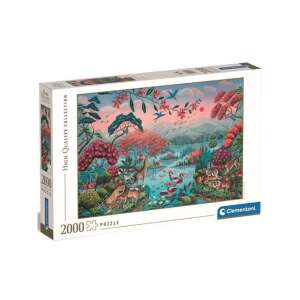 A békés dzsungel HQC puzzle 2000db-os - Clementoni 61749597 Puzzle - Dzsungel