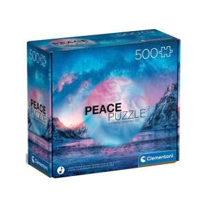 Peace Puzzle: Világoskék 500db-os puzzle - Clementoni 84848197 