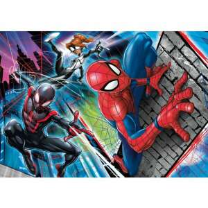 Marvel Spider-Man Supercolor Puzzle mit 60 Teilen von Clementoni, mit Spider-Man, Miles Morales und Gwen Stacy - Puzzle