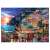 Dinner in Positano, Italy, 1000 piece puzzle, Ravensburger, showing a romantic dinner scene on a balcony overlooking the colorful town of Positano at sunset