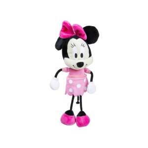 Minnie Mouse plush toy, 23 cm, pink dress with white polka dots - Disney Plush Toy