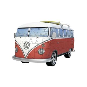 Puzzle 3D Volkswagen Bus, model asamblat, o activitate distractivă și provocatoare - Puzzle
