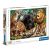 Clementoni 500 piece puzzle featuring wild cats in box