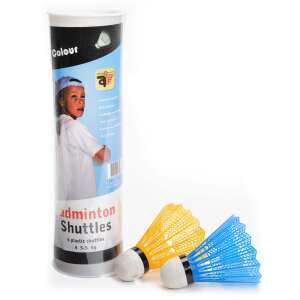 6 loturi de badminton, din plastic, 4,5-5g, marca Colour - Rachete de badminton, mingi si echipamente