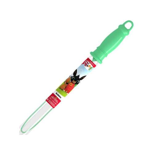 Baghetă de săpun Bing cu 120 ml soluție de săpun, mâner verde, cu personajul Bing