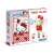 Clementoni Hello Kitty 2 în 1 puzzle de 104 piese și set de construcție model 3D cutie