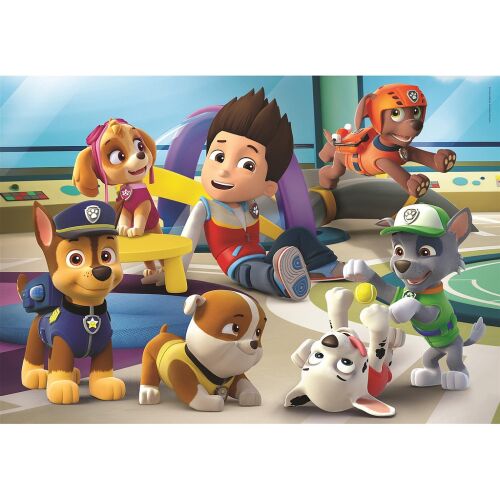 Hotové puzzle Paw Patrol, Clementoni SuperColor Maxi, 104 dielikov