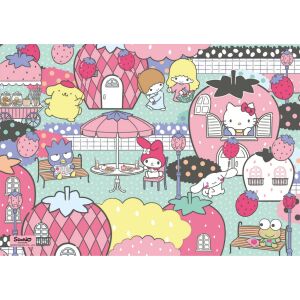 Puzzle finalizat Clementoni Hello Kitty 104 piese - Puzzle 3D & Puzzle cu burete