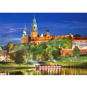 Castorland 1000-teiliges Puzzle der Wawel-Burg in Krakau, Polen bei Nacht - Castorland Puzzle