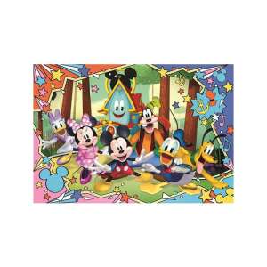 Mickey Mouse și prietenii săi Supercolor Puzzle 30 piese imagine finalizată - Puzzle 3D & Puzzle cu burete