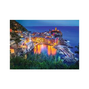 Puzzle Trefl Vernazza Apus de soare 2000 piese finalizat - Trefl Puzzle