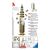 Schemat rozłożonego modelu Ravensburger Puzzle 3D Mini Big Ben