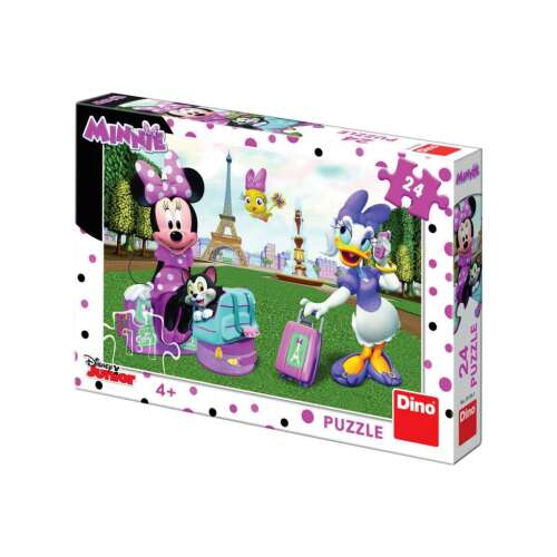 Puzzle 24 db - Minnie Párizsban 85100171