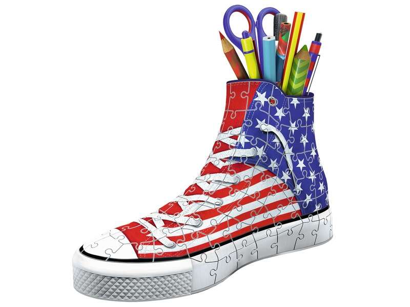 Ravensburger 3D Puzzle-Amerika Sneaker/de
