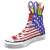Ravensburger 3D Puzzle Amerika Sneaker, 3D Puzzle einer Turnschuhes mit amerikanischer Flaggen-Design