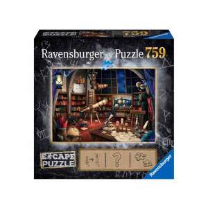 Ravensburger Escape Puzzle: Csillagvizsgáló, 759 darabos kirakós játék rejtett nyomokkal és megoldandó történettel - Ravensburger Puzzle