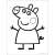 Peppa Pig coloring page, 4 in 1, Trefl Primo