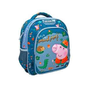 Rucsac preșcolar albastru Must Peppa Pig Zsoli, cu Zsoli în haine de iarnă - Peppa Pig
