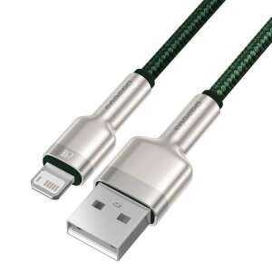 Baseus Cafule Series Metal Data Cable USB to Lightning 2.4A 1m Green - Data Cable