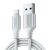 Cable Lightning USB UGREEN 2.4A US199, 1.5m (silver) 55195474