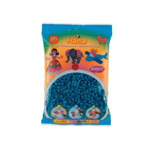Hama vasalható gyöngyök, kék színben, 3000 darabos csomagolásban - Gyöngy & Gyöngyfűző