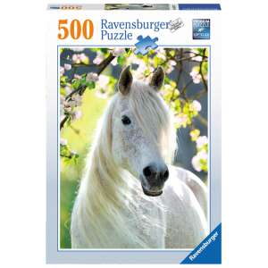 Fehér ló puzzle, 500 darabos 85004063 Puzzle - Ló