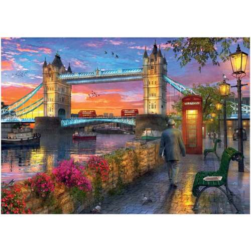 Ravensburger 1000 piece Tower Bridge at Sunset jigsaw puzzle