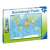 Ravensburger Puzzle The World 200 pieces, world map puzzle for adults and kids