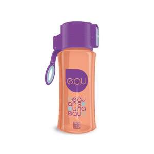 Ars Una Lila und Orange BPA-freier Wasserflasche 450ml, orange und lila Wasserflasche - Füttern