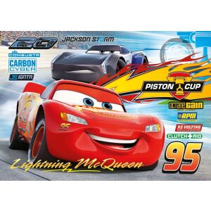 Clementoni Cars Lightning McQueen und Jackson Storm 60-teiliges Puzzle - Puzzle