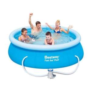 KRÉTA 244 x 66 cm nafukovací bazénový set s mäkkou stenou a nafukovacím okrajom