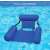 Felfújható medence szék, kék, medence úszógumi, lebegő szék, medence napozóágy, medence szék, víziszék, medence úszógumi szék, medence úszógumi napozóágy, medence úszógumi szék háttámlával